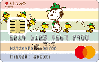 VIASOカード（スヌーピー）の券面画像