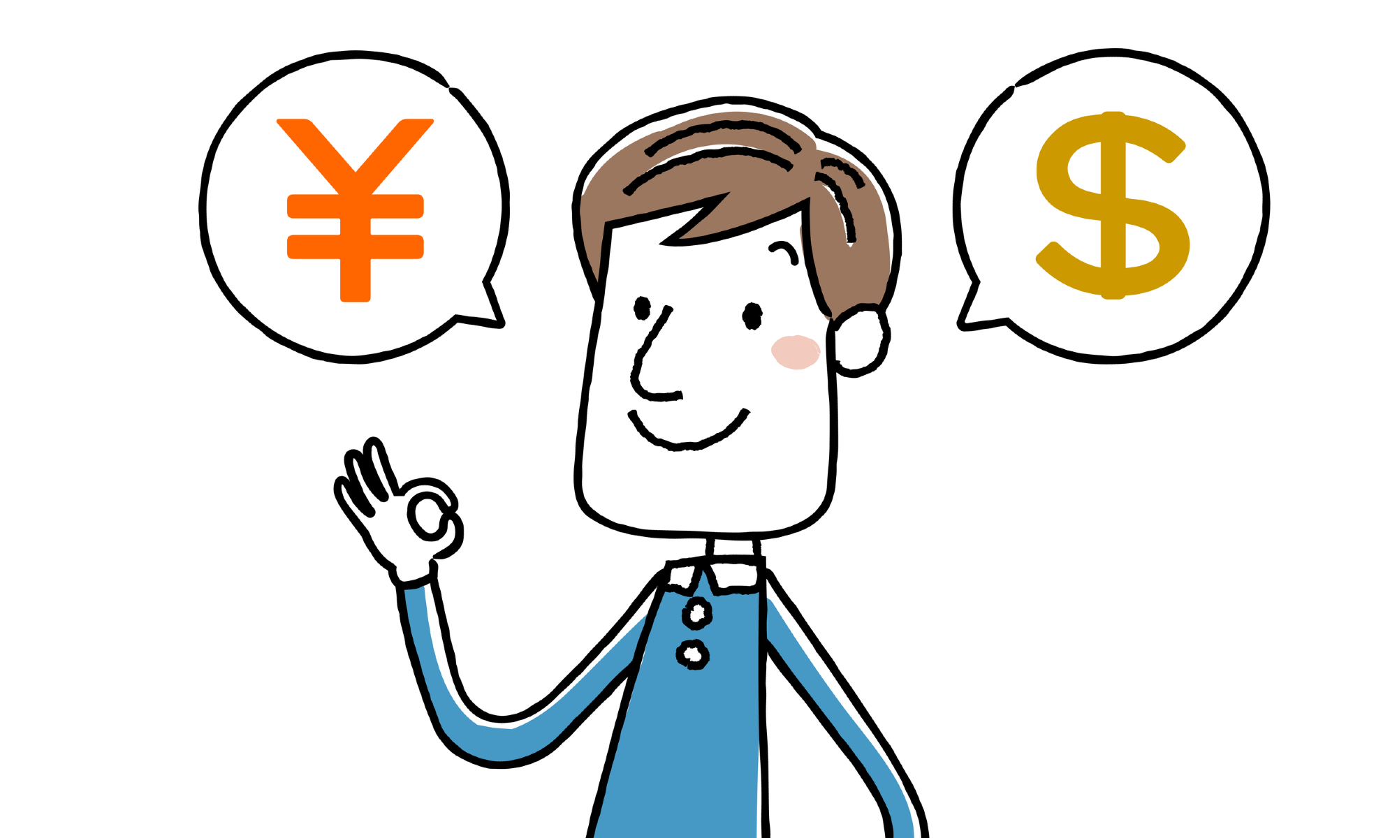 松井証券 MATSUI FXを利用して嬉しい男性のイメージ