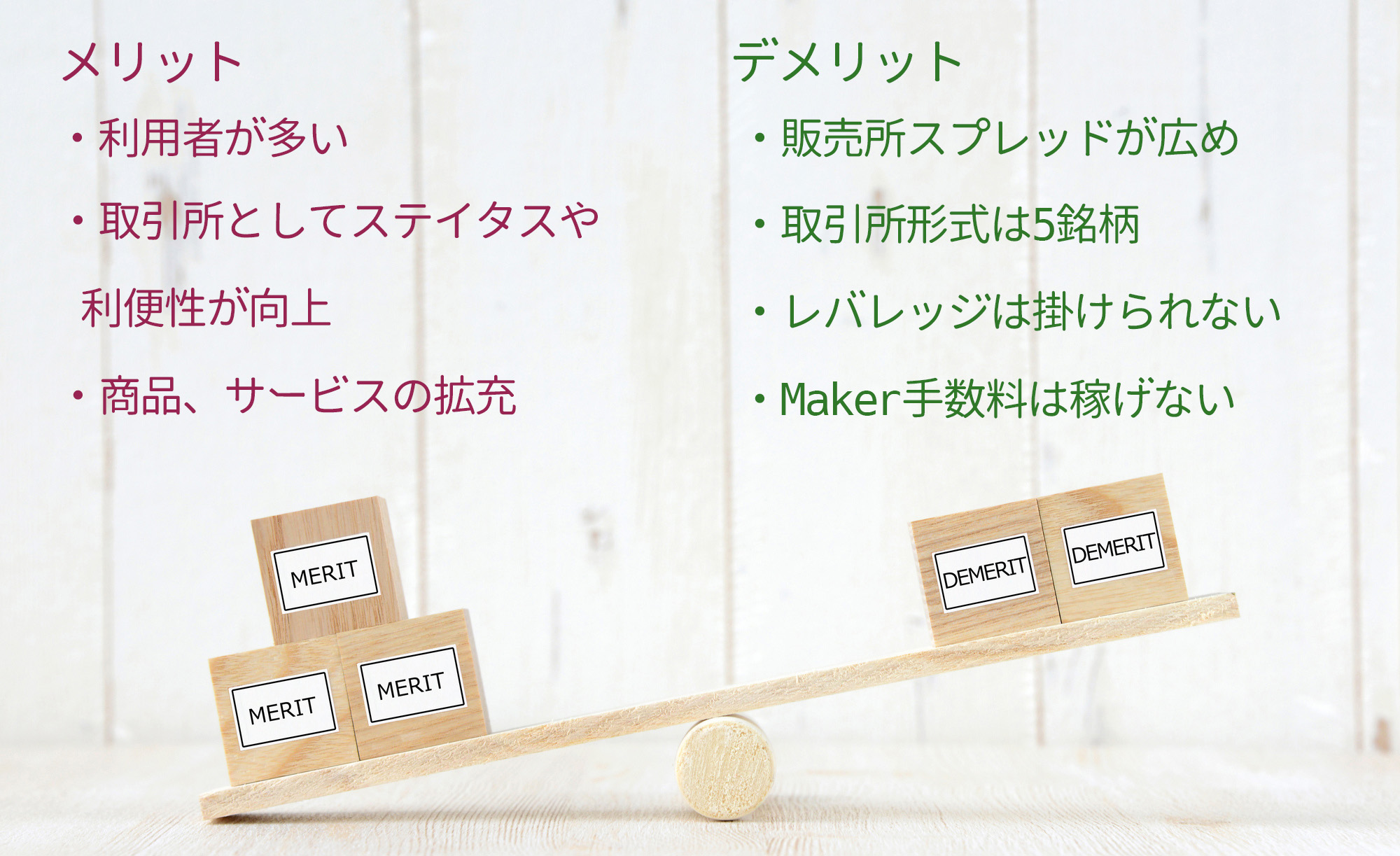 コインチェックのメリット・デメリット